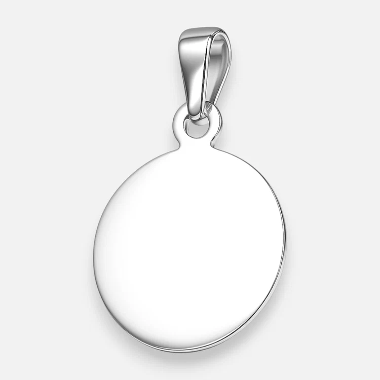 Colgante Grabado Recuerdo Eterno Plata